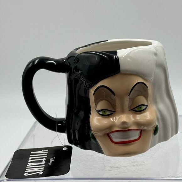 Disney Villains Cruella Deville COFFEE MUG Tea Cup Jumbo 20 OZ BioWorld New 2021 - Picture 11 of 11